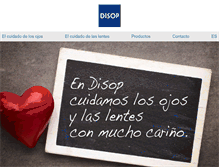 Tablet Screenshot of disop.es